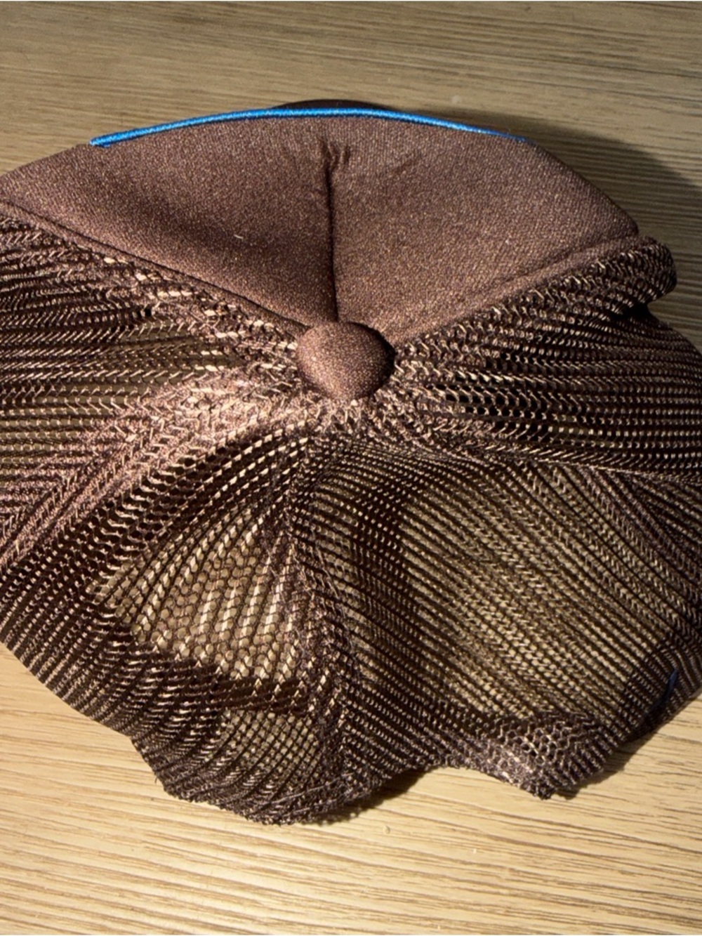 Aviator Nation Hat Snap Back Brown Trucker Rope Mesh Rainbow Patch Adjustable - Picture 2 of 4